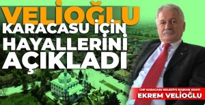 EKREM VELİOĞLU KARACASU İÇİN HAYALLERİNİ AÇIKLADI… “KAYDEDECEK SORUN ÇOK, KAYBEDECEK VAKİT YOK”