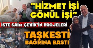İŞTE SAİM ÇEVİK'İN PROJELERİ