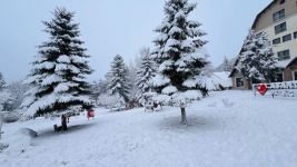 KARTALKAYA'DA KAR KALINLIĞI 1 METREYE ULAŞTI