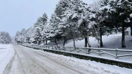 KARTALKAYA'DA KAR KALINLIĞI 1 METREYE ULAŞTI