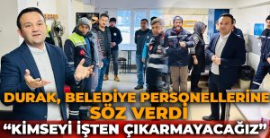 MHP BOLU BELEDİYE BAŞKAN ADAYI İLHAN DURAK BELEDİYE PERSONELLERİNE SÖZ VERDİ “KİMSEYİ İŞTEN ÇIKARMAYACAĞIZ”  
