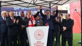 OSMAN AŞKIN BAK'TAN BOLU'YA YENİ STAT MÜJDESİ “BOLU’NUN SPOR ŞEHRİ OLMASI İÇİN ÇOK BÜYÜK ADIMLAR ATACAĞIZ”