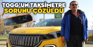 TOGG'UN TAKSİMETRE SORUNU ÇÖZÜLDÜ