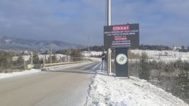YEDİGÖLLER MİLLİ PARKI YOLU ULAŞIMA KAPATILDI