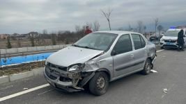 YENİ ÇEVRE YOLUNDA OTOMOBİL İLE TIR ÇARPIŞTI 
