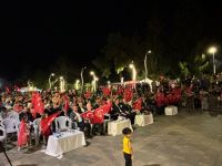 YÜZLERCE BOLULU DEMOKRASİ VE  MİLLİ BİRLİK GÜNÜ’NDE MEYDANLARI DOLDURDU
