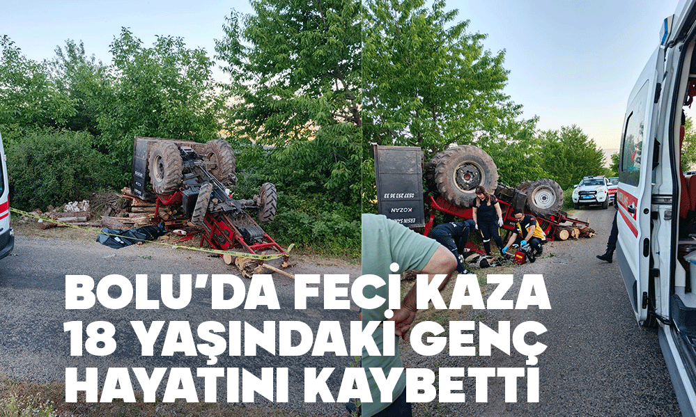 FECİ KAZADA 18 YAŞINDAKİ GENÇ HAYATINI KAYBETTİ...
