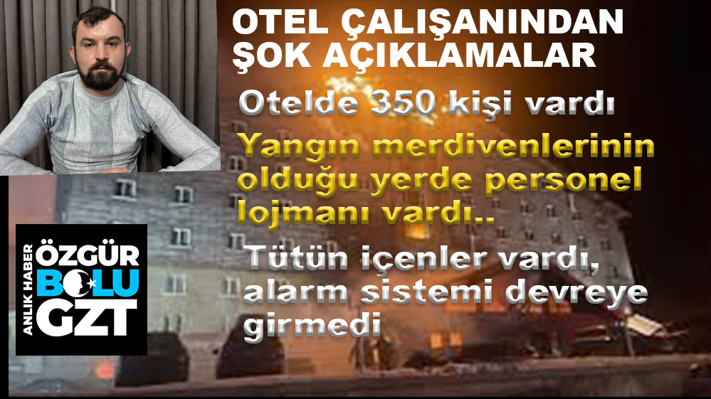 OTEL ÇALIŞANINDAN ŞOK AÇIKLAMALAR