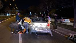GECENİN SICAK HABERİ... D-100'DE 2 OTOMOBİL ÇARPIŞTI... 2 YARALI