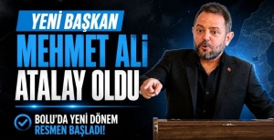 BOLU GAZETECİ VE YAZARLAR DERNEĞİ'NDE BAYRAK DEĞİŞİMİ: YENİ BAŞKAN MEHMET ALİ ATALAY OLDU 
