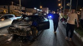 BOLU İSTİKAMETİNDE KORKUTAN KAZA! 5 KİŞİ YARALANDI