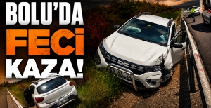 BOLU'DA FECİ KAZA