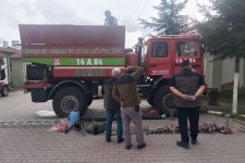 BOLU’DA YANGIN SÖNDÜRME ARAÇLARI ZORLU SEZON ÖNCESİ DENETİMDEN GEÇTİ