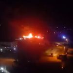 BOLU'DA YILDIRIM YANGIN ÇIKARDI! PLASTİK KASALAR KÜLE DÖNDÜ