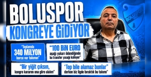 BOLUSPOR KONGREYE GİDİYOR