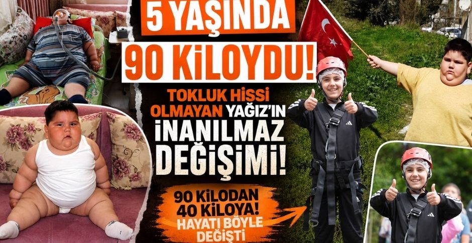 5 YAŞINDA 90 KİLOYDU! TOKLUK HİSSİ OLMAYAN YAĞIZ'IN İNANILMAZ DEĞİŞİMİ