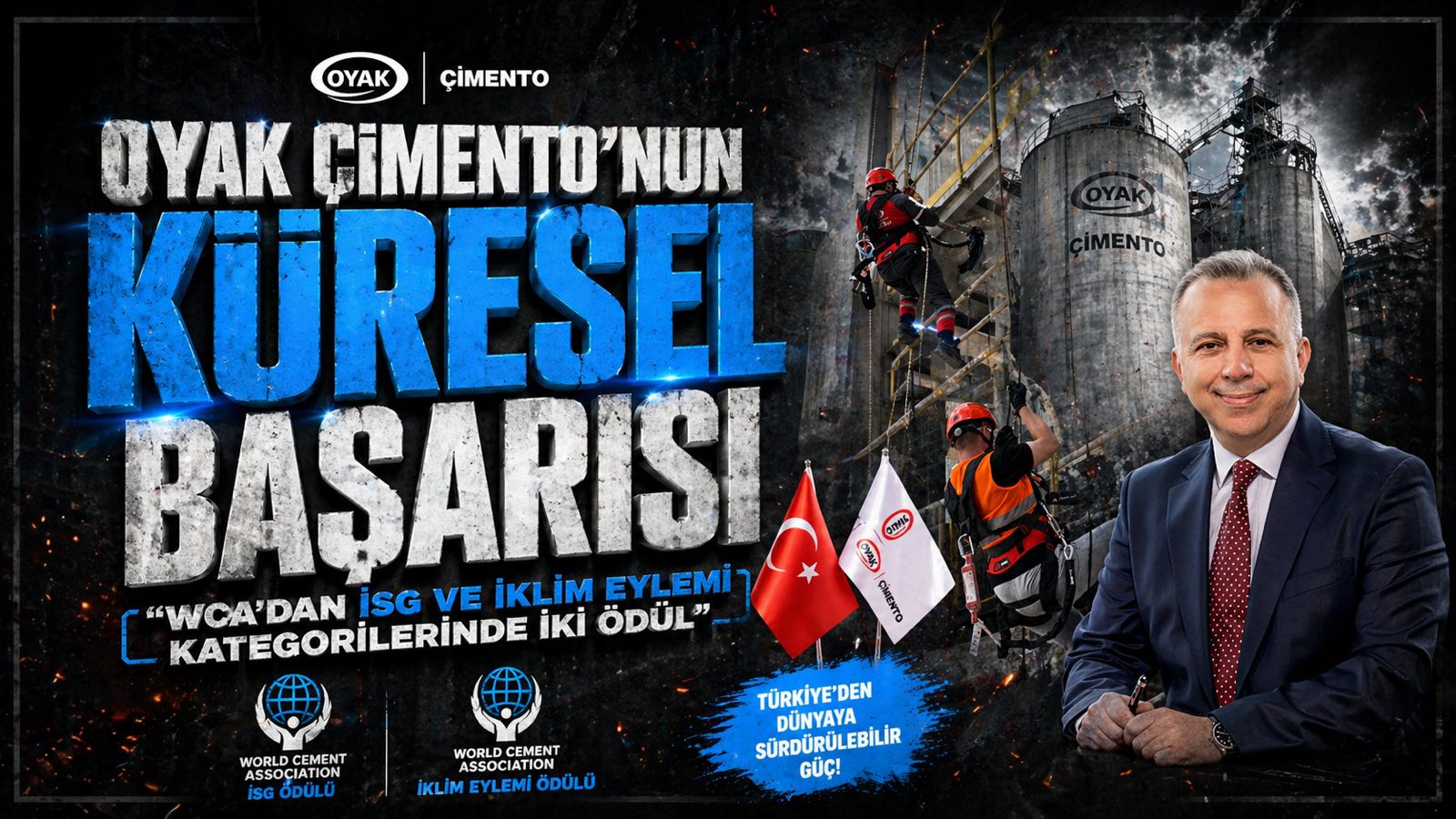 OYAK ÇİMENTO’NUN KÜRESEL BAŞARISI: